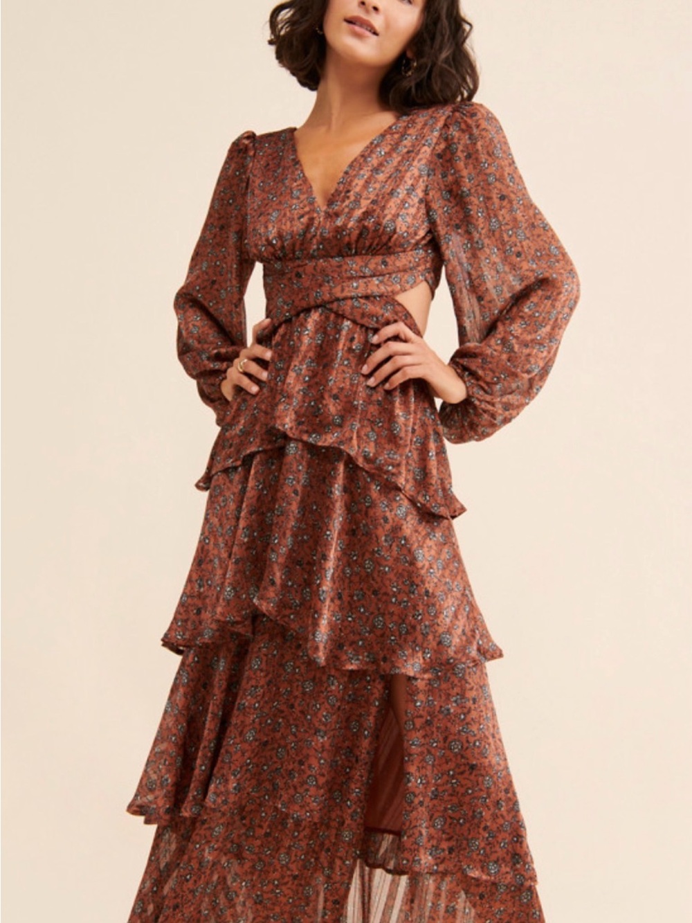ASTR the Label Anora Maxi Dress - Extra Large